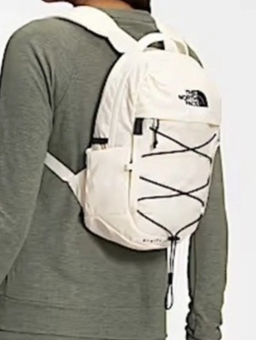 NWT The North Face Borealis MINI Backpack Gardenia White/Ivory NF0A52SW4Q7-OS - Picture 4 of 5